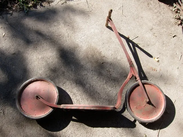 1920's Child's Kick Scooter