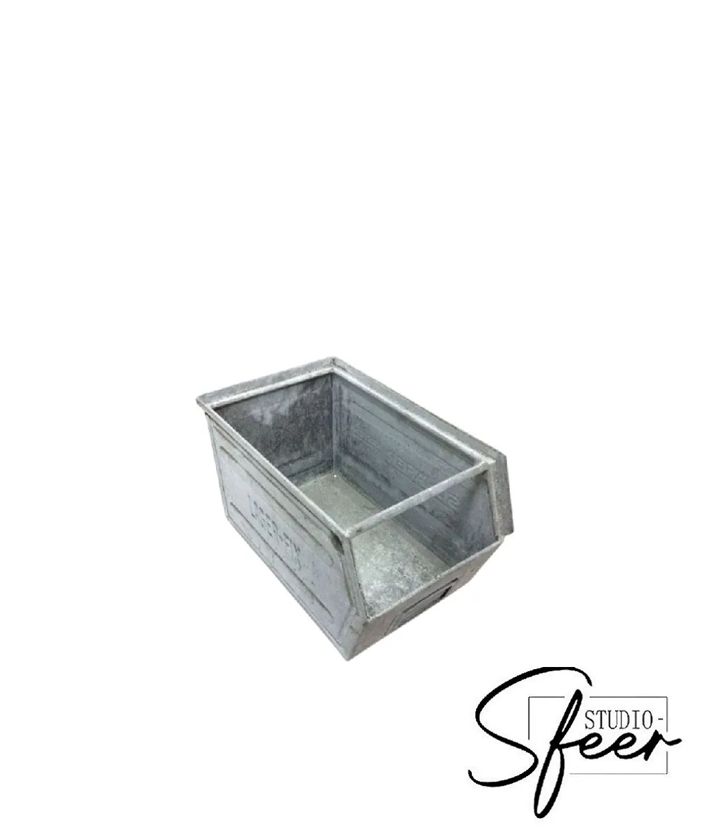 Zinken postbakken - groot