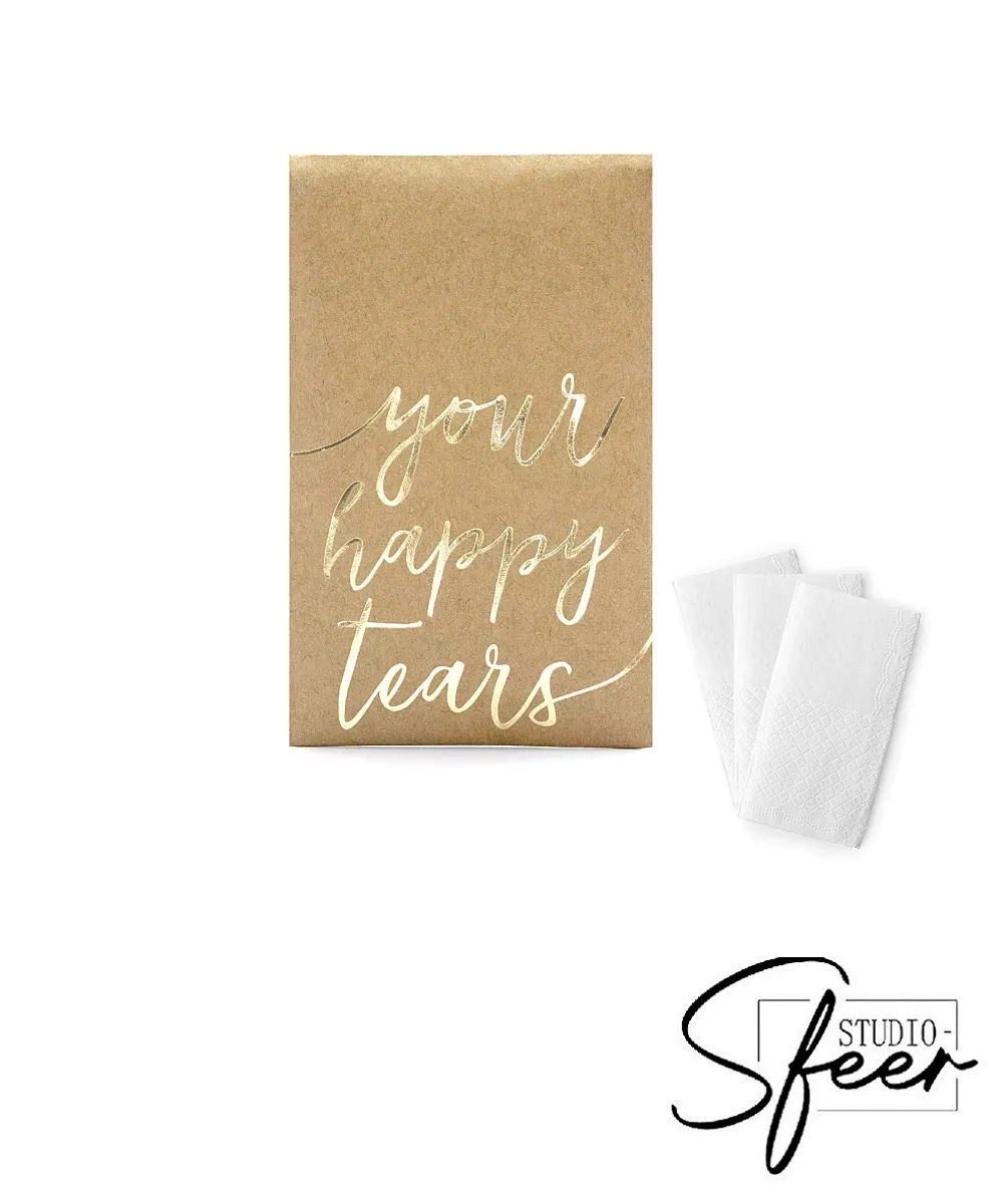 Zakdoekjes - 'Your happy tears'