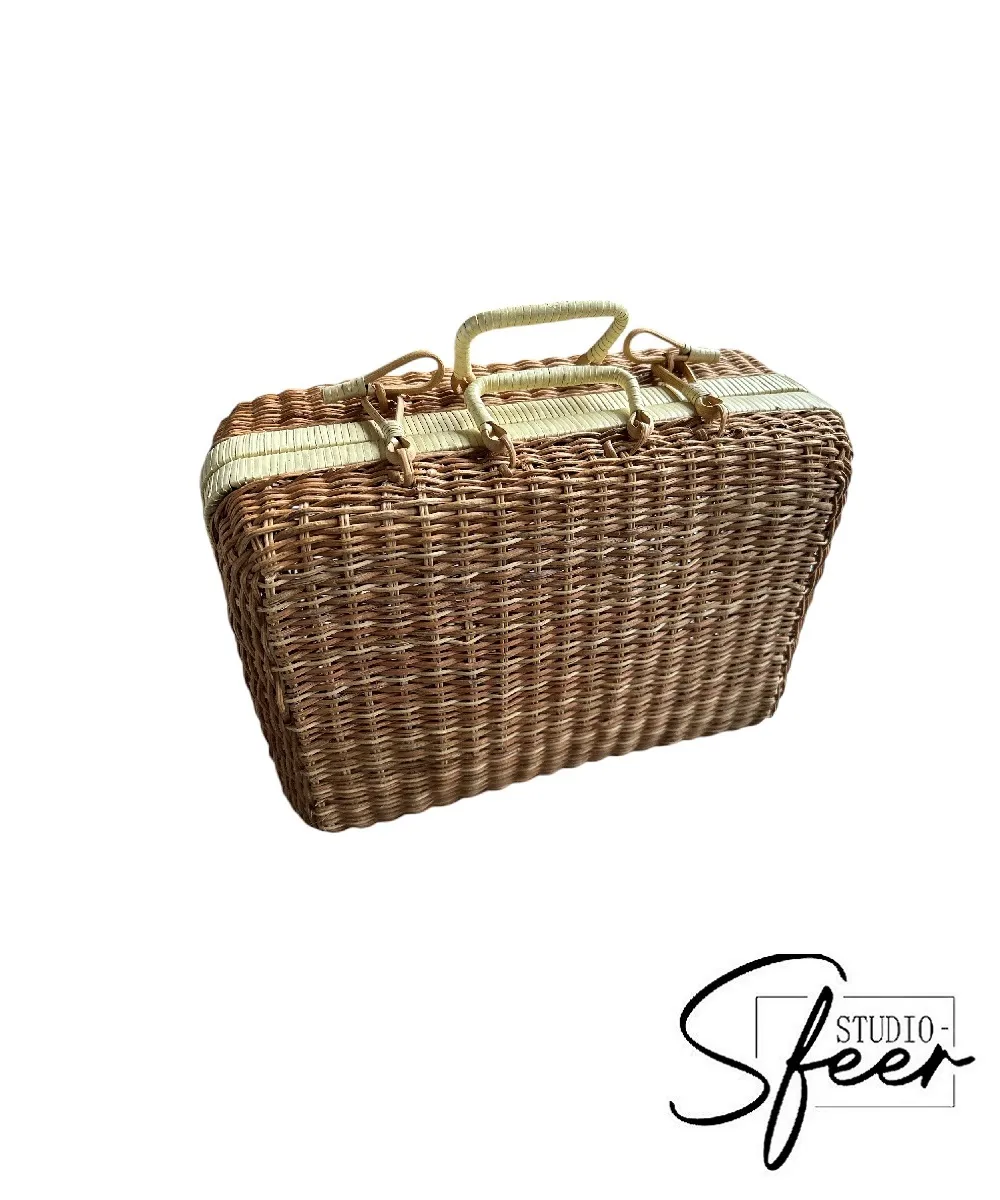 Koffer - rotan middel 40