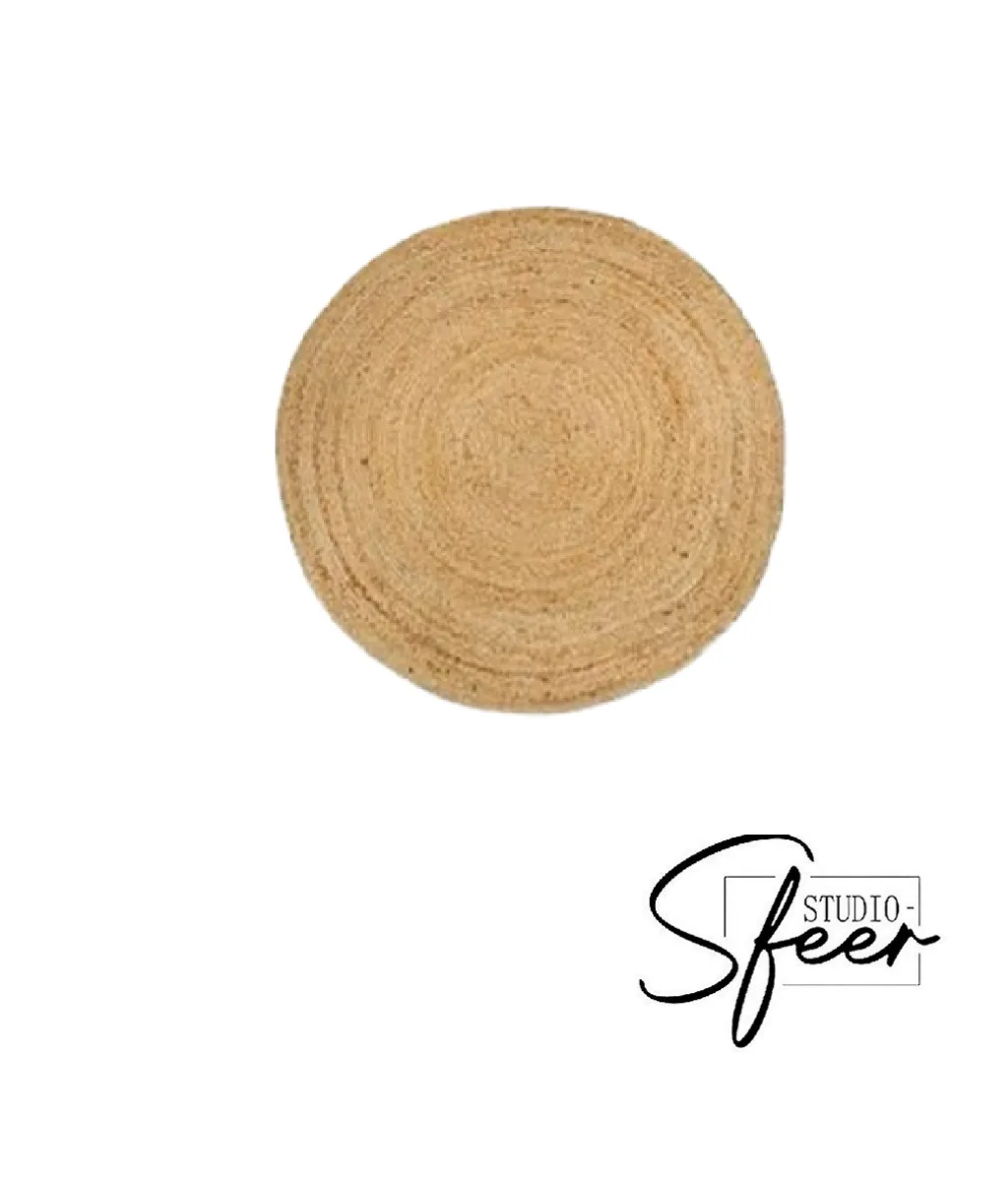 Jute tapijt