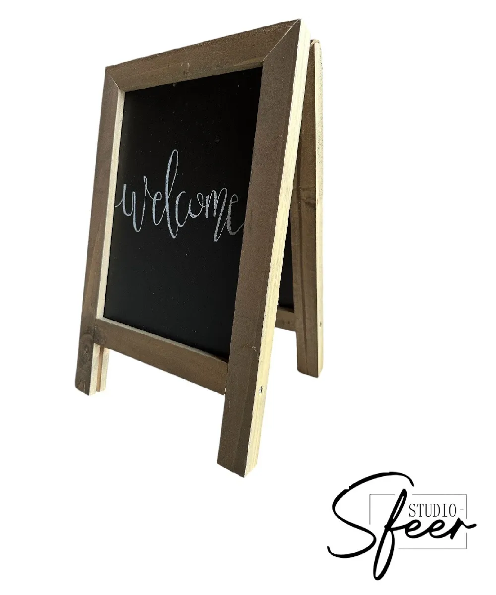 Krijtbord - stoepbord mini A4