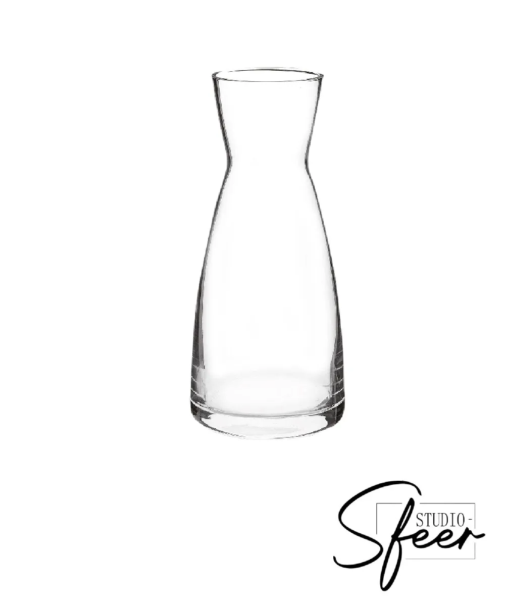 Karaf - glas zonder handvat