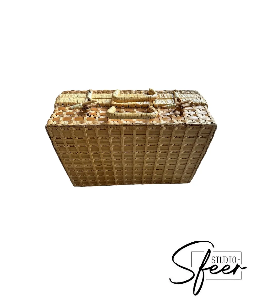 Koffer - rotan middel 35