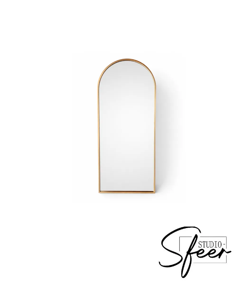 Spiegel hangend - gouden frame