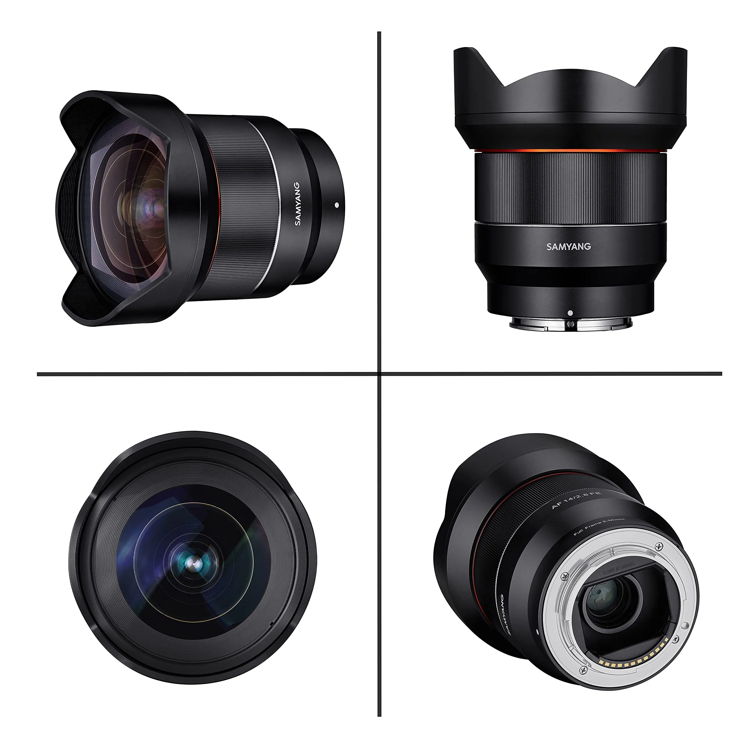 Objectif FF Samyang 14mm F2.8 (E)