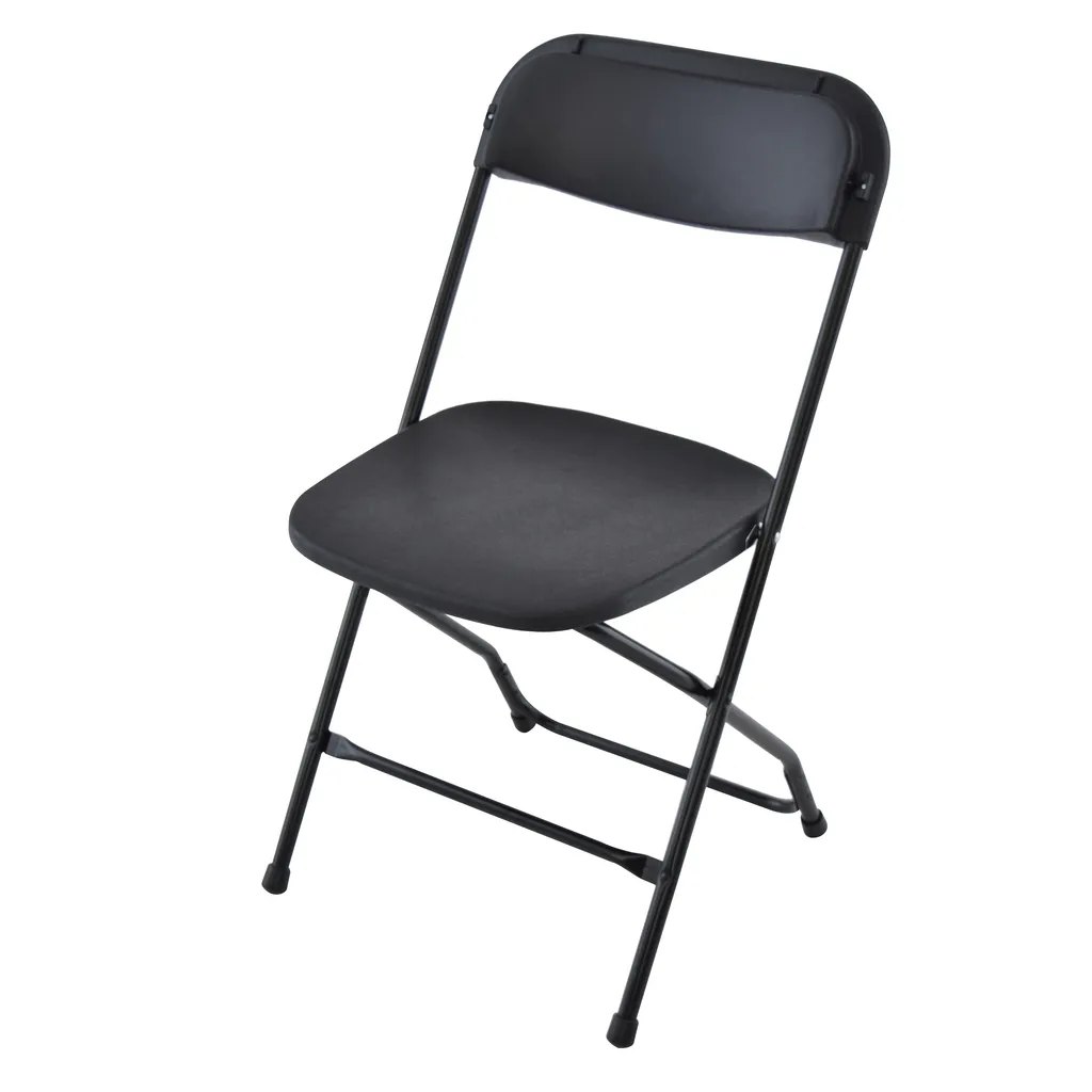 Titan Pro Plastic / Metal Chair - Black
