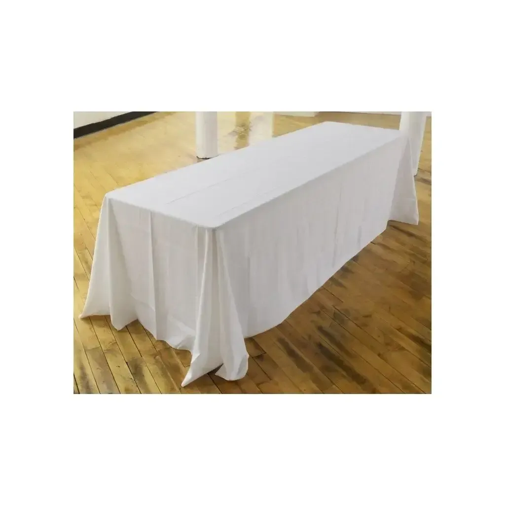 90'' x 156'' Polyester Tablecloth