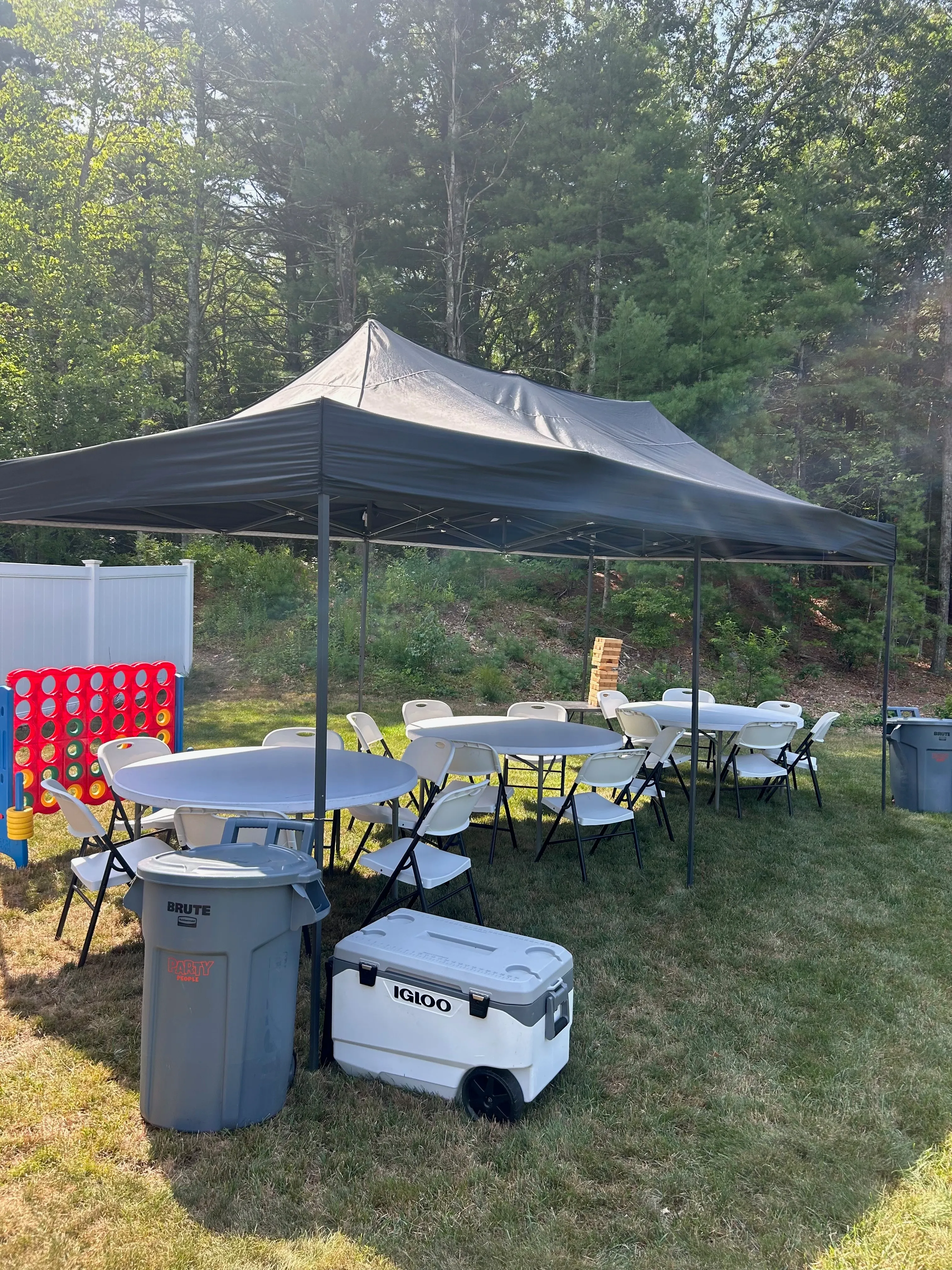 Stay Cool Package w/ Round Tables
