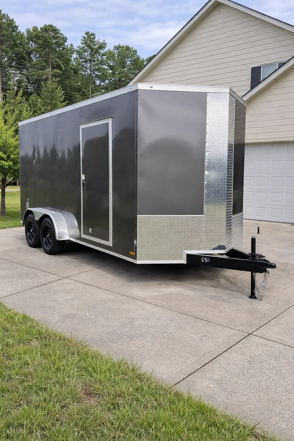 7x16 Enclosed Trailer