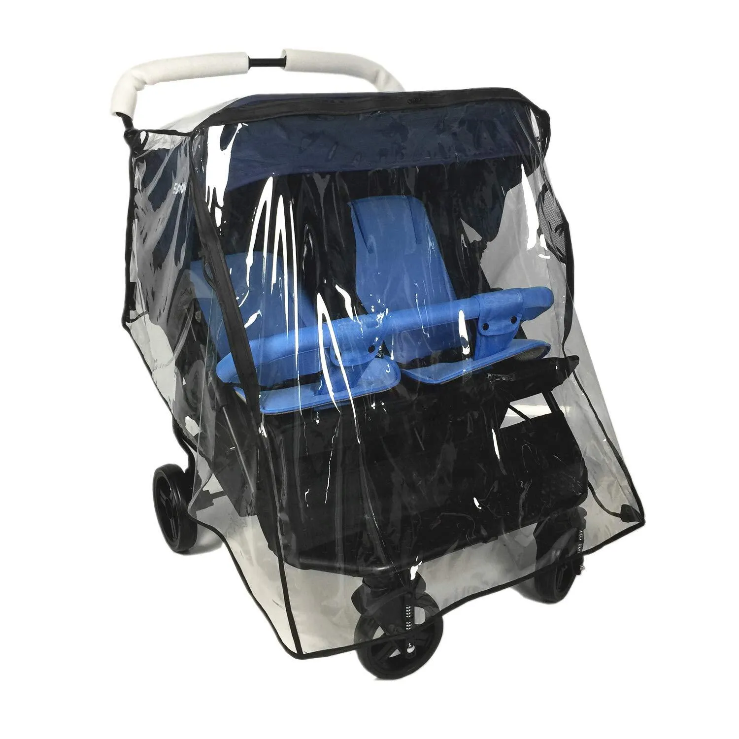 Side-by-Side Double Stroller Rain Cover – Universal Fit