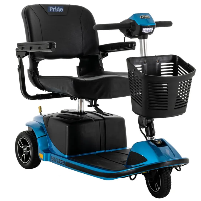 Pride Revo 2.0 3-Wheel Electric Mobility Scooter
