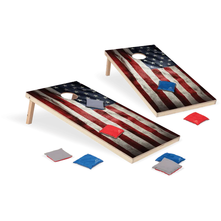 Cornhole Set - American Flag