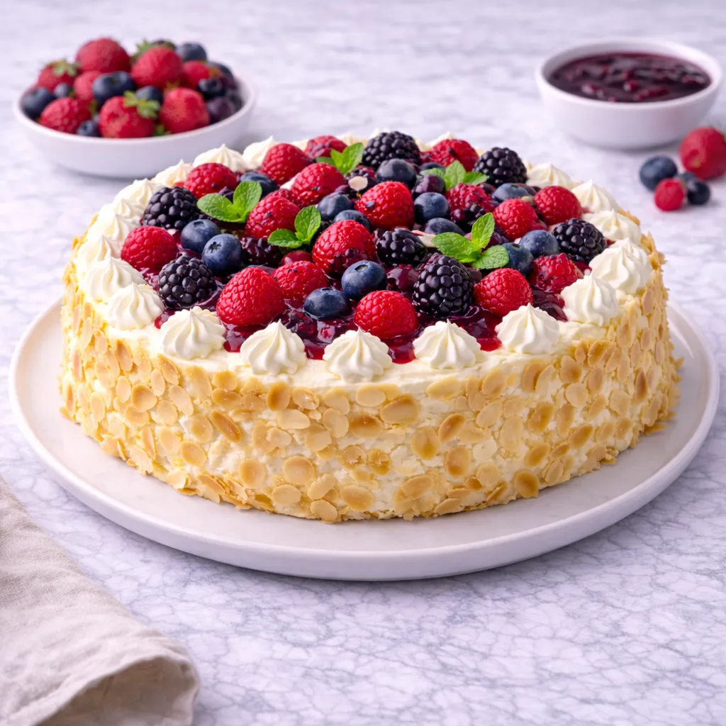 Tårta - Drottningtårta