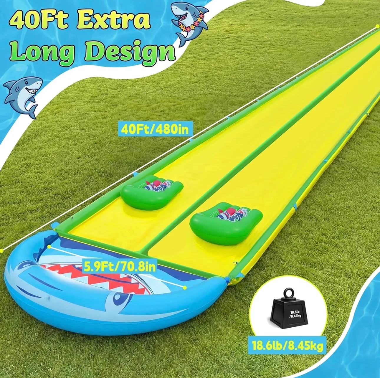 Fin-tastic Slip-n-Slide