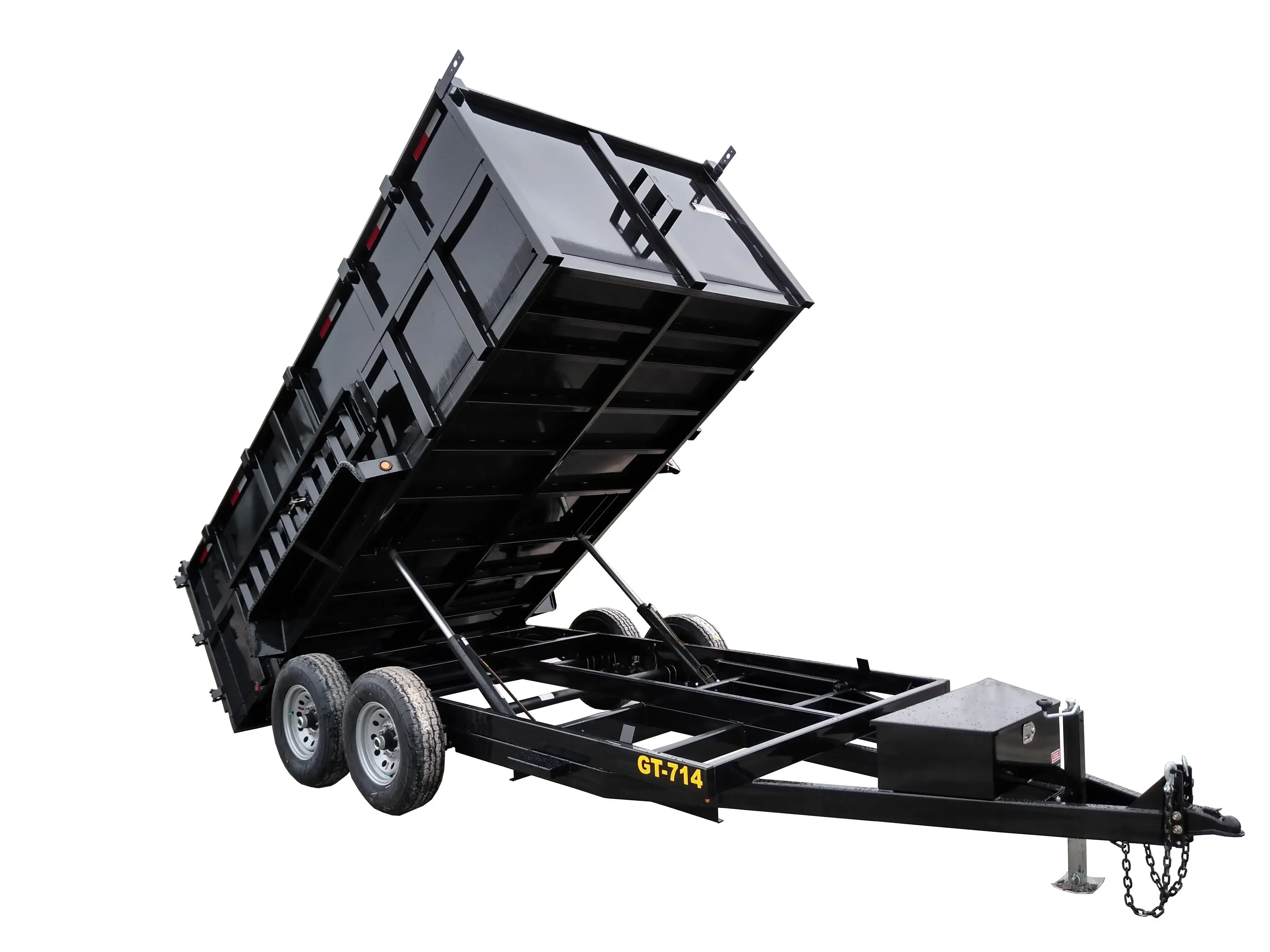 7x14' Dump trailer 14,000 GVW