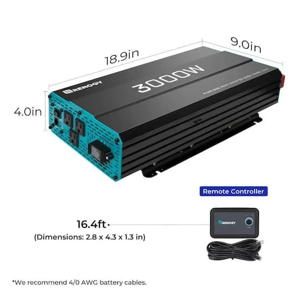 Renogy Power Inverter 3000watt