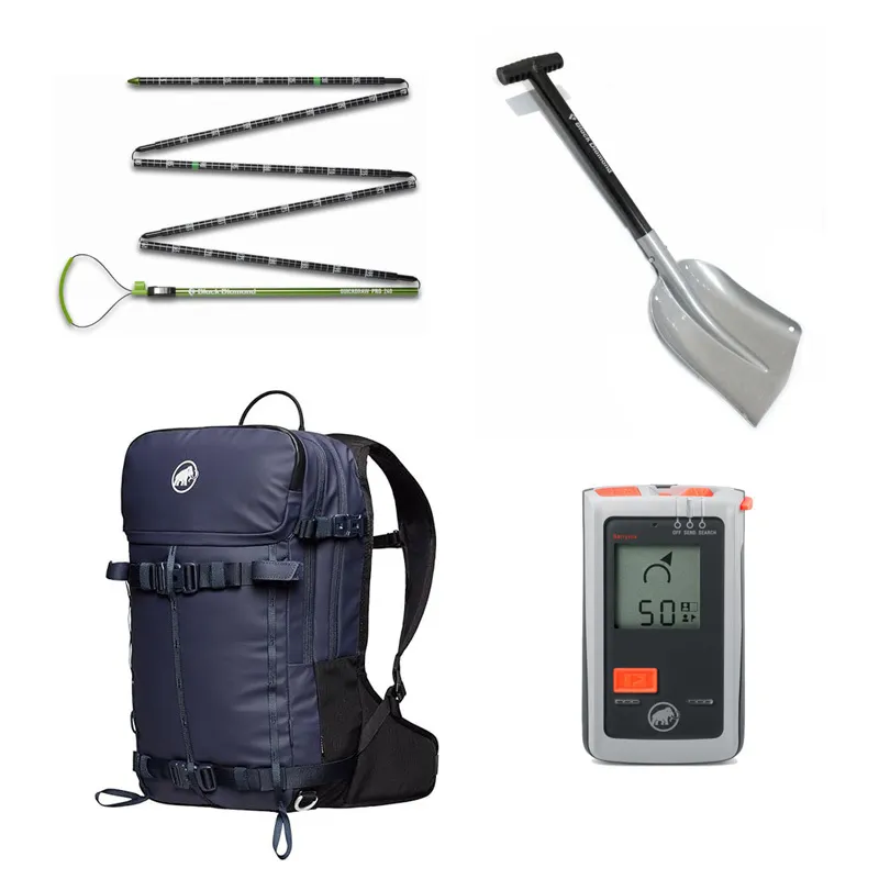 Transceiver + Avalanche Safety Gear