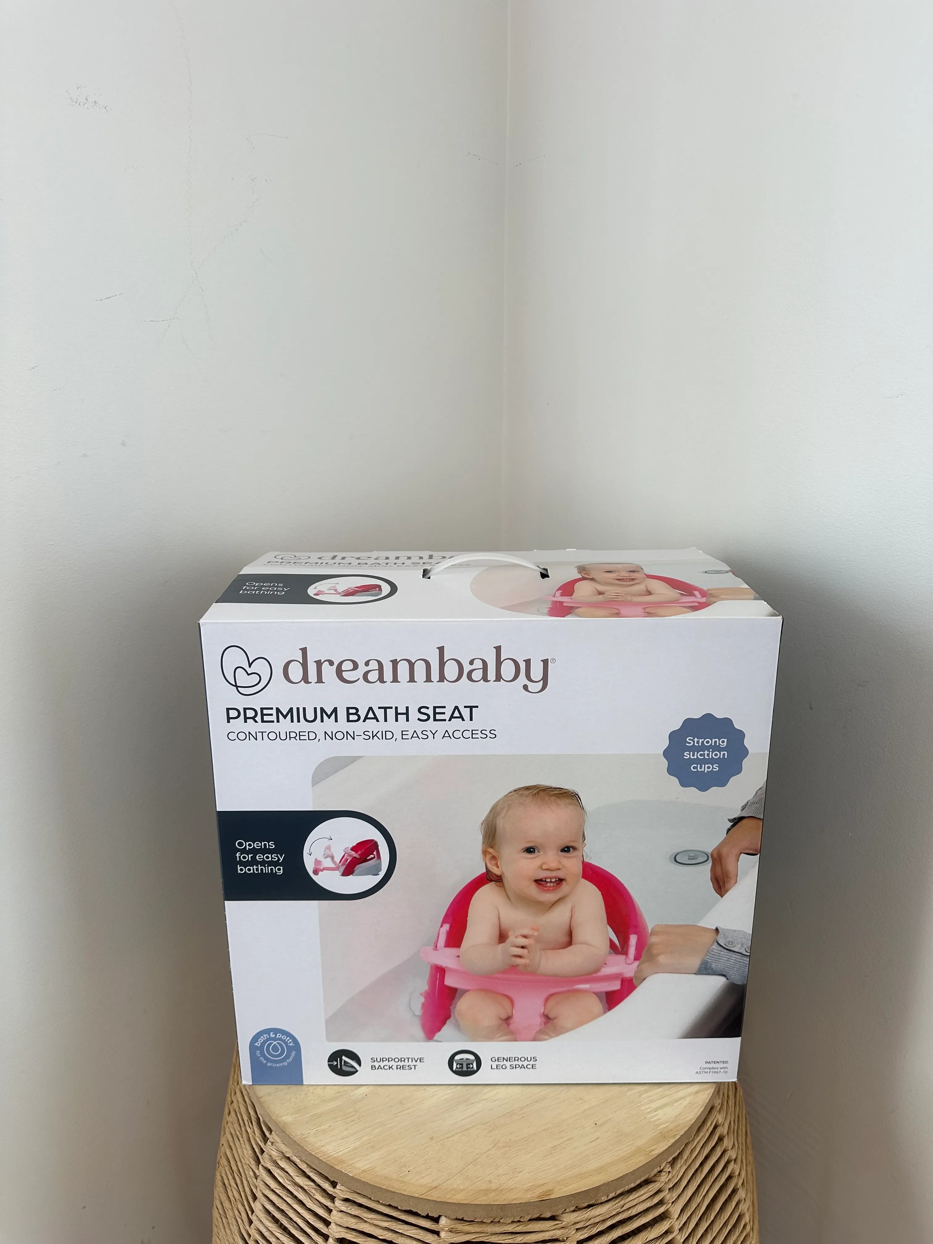 Dreambaby Bath Seat – Pink
