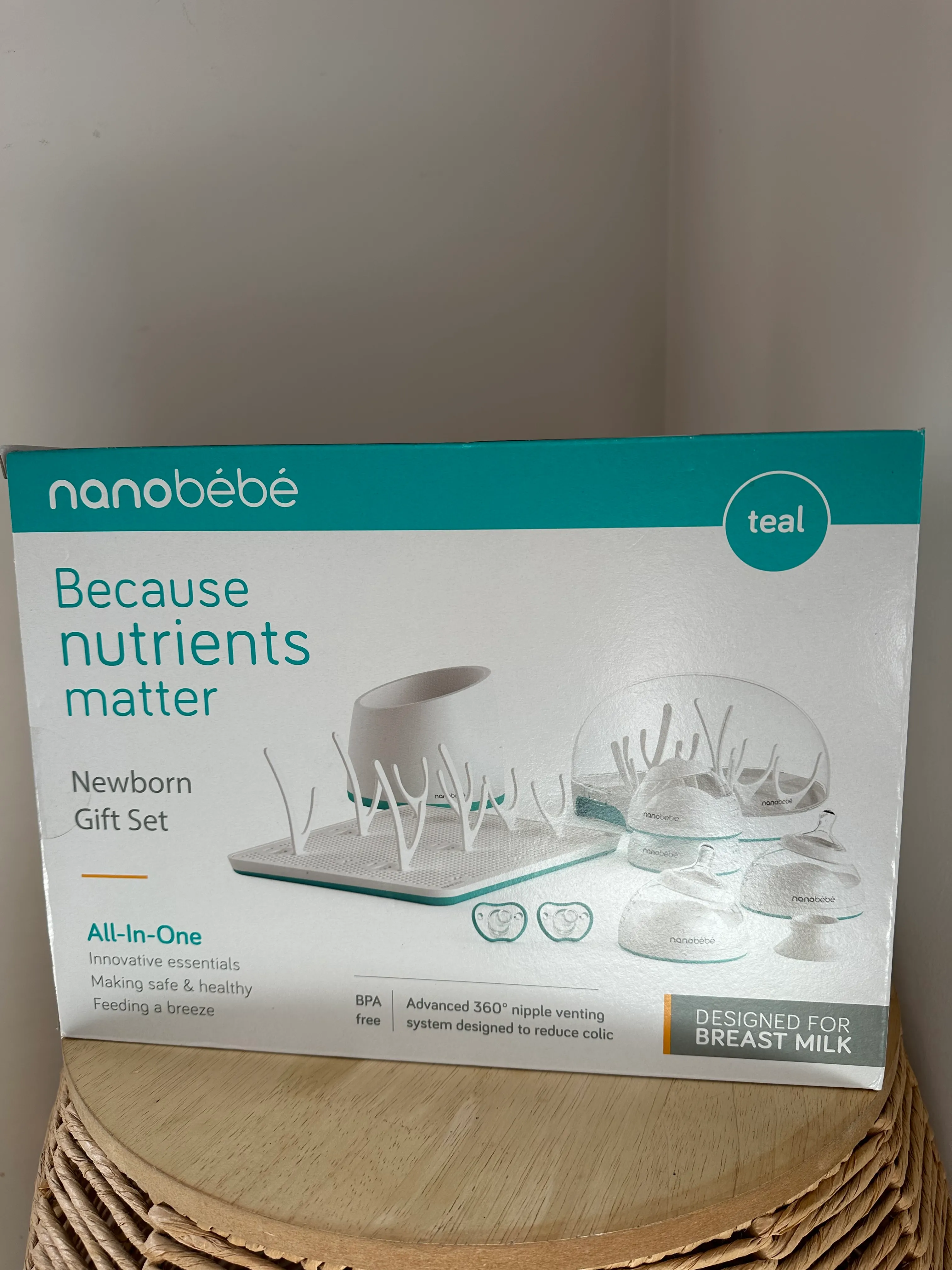 Nanobébé Ultimate Newborn Baby Bottle Set