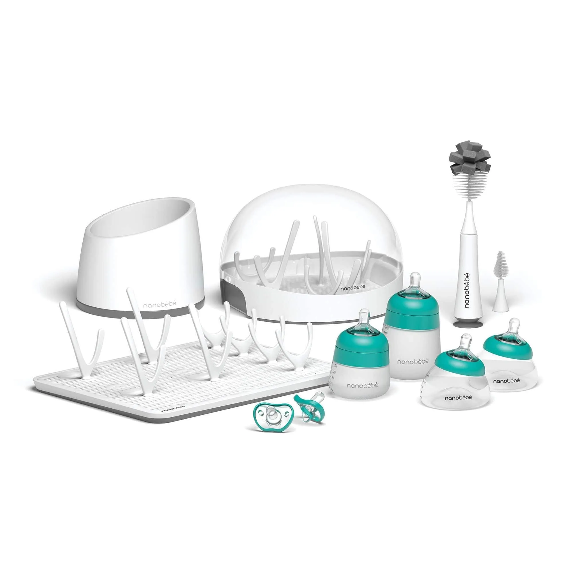 Nanobébé Ultimate Newborn Baby Bottle Set
