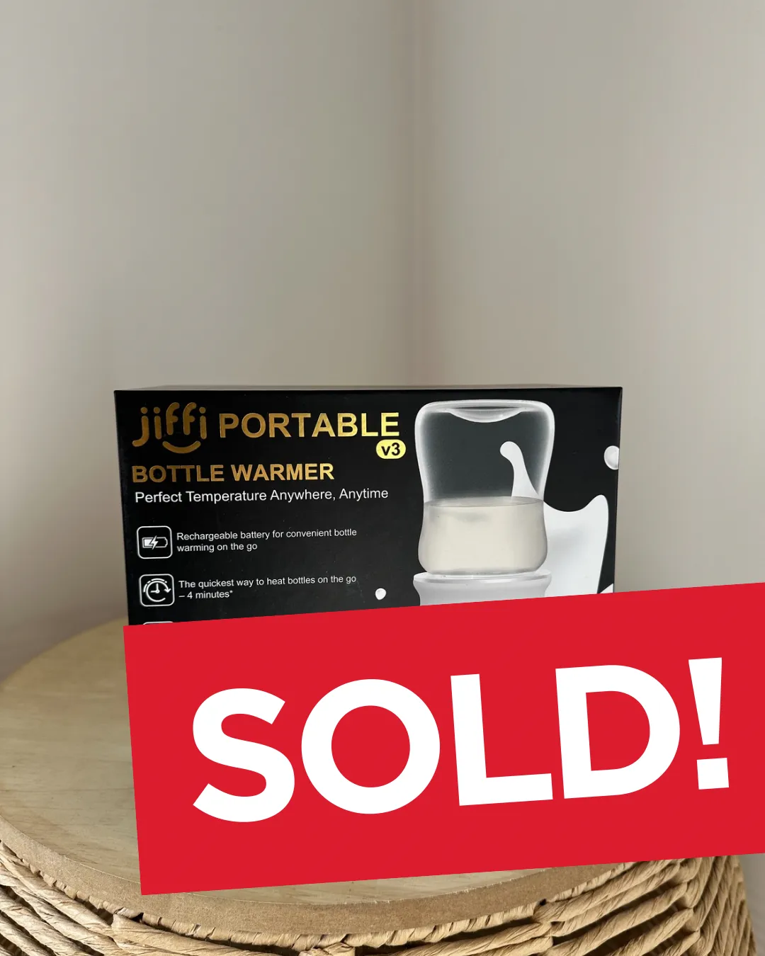 Jiffi Portable Bottle Warmer