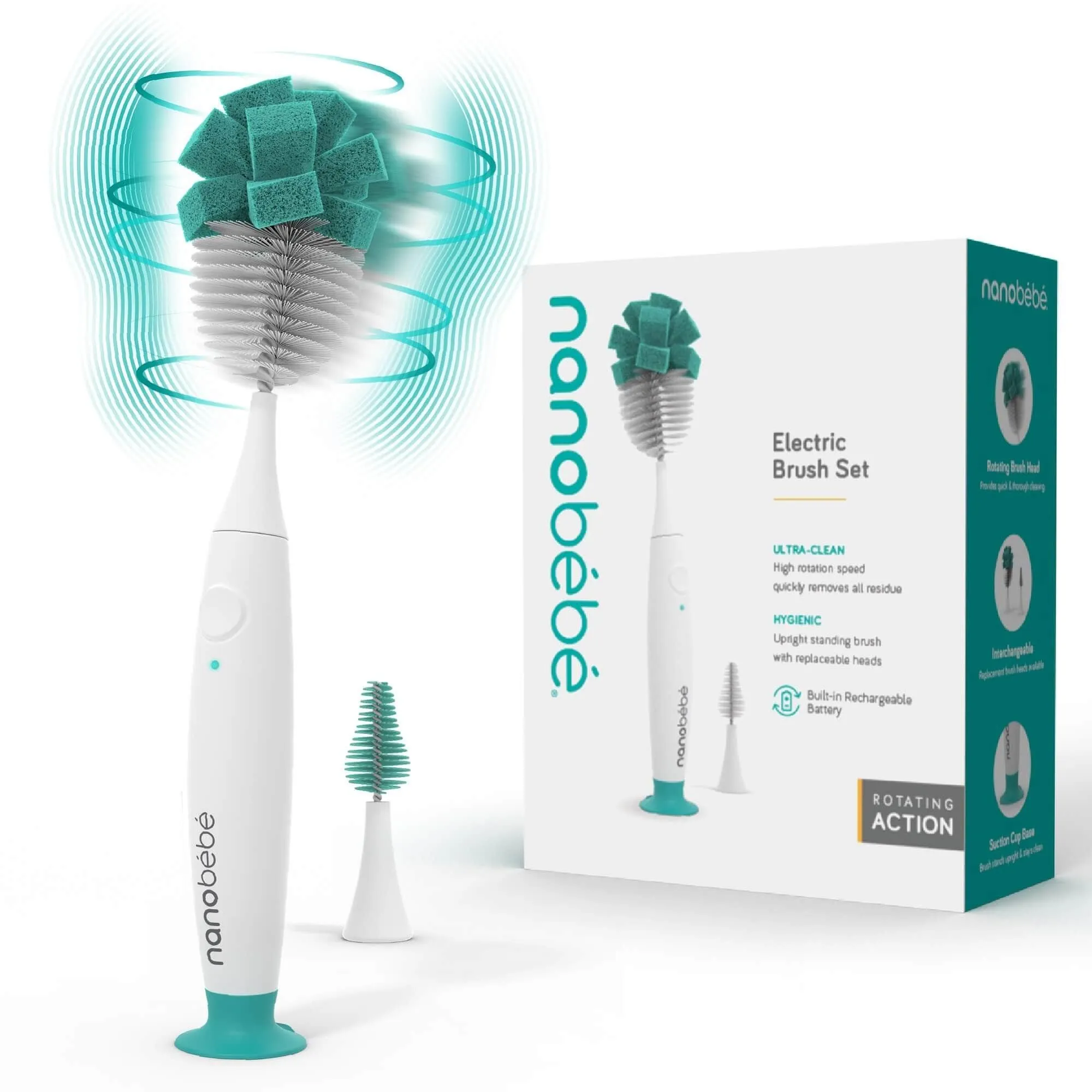 Nanobébé Electric Bottle Brush