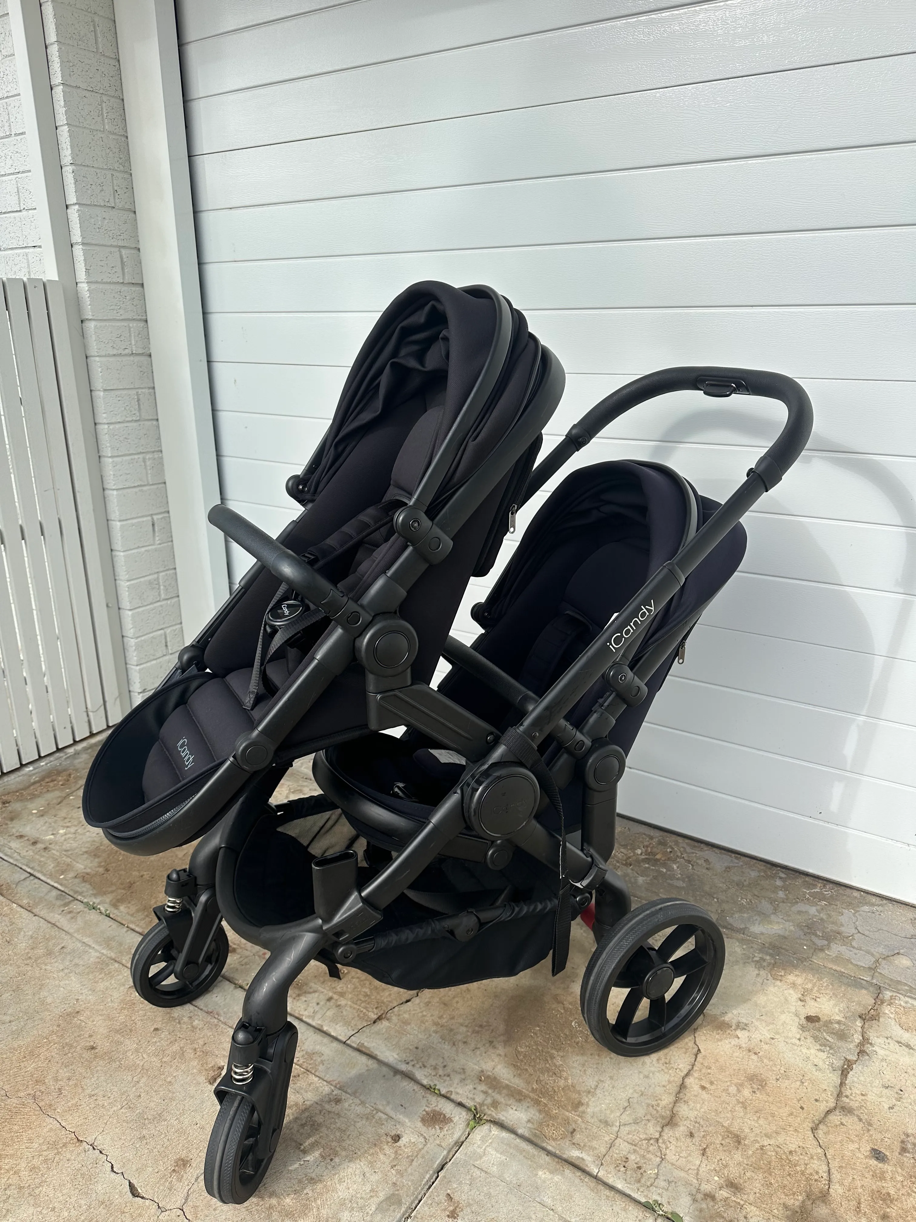 Icandy Peach 7 Double Pram Bundle