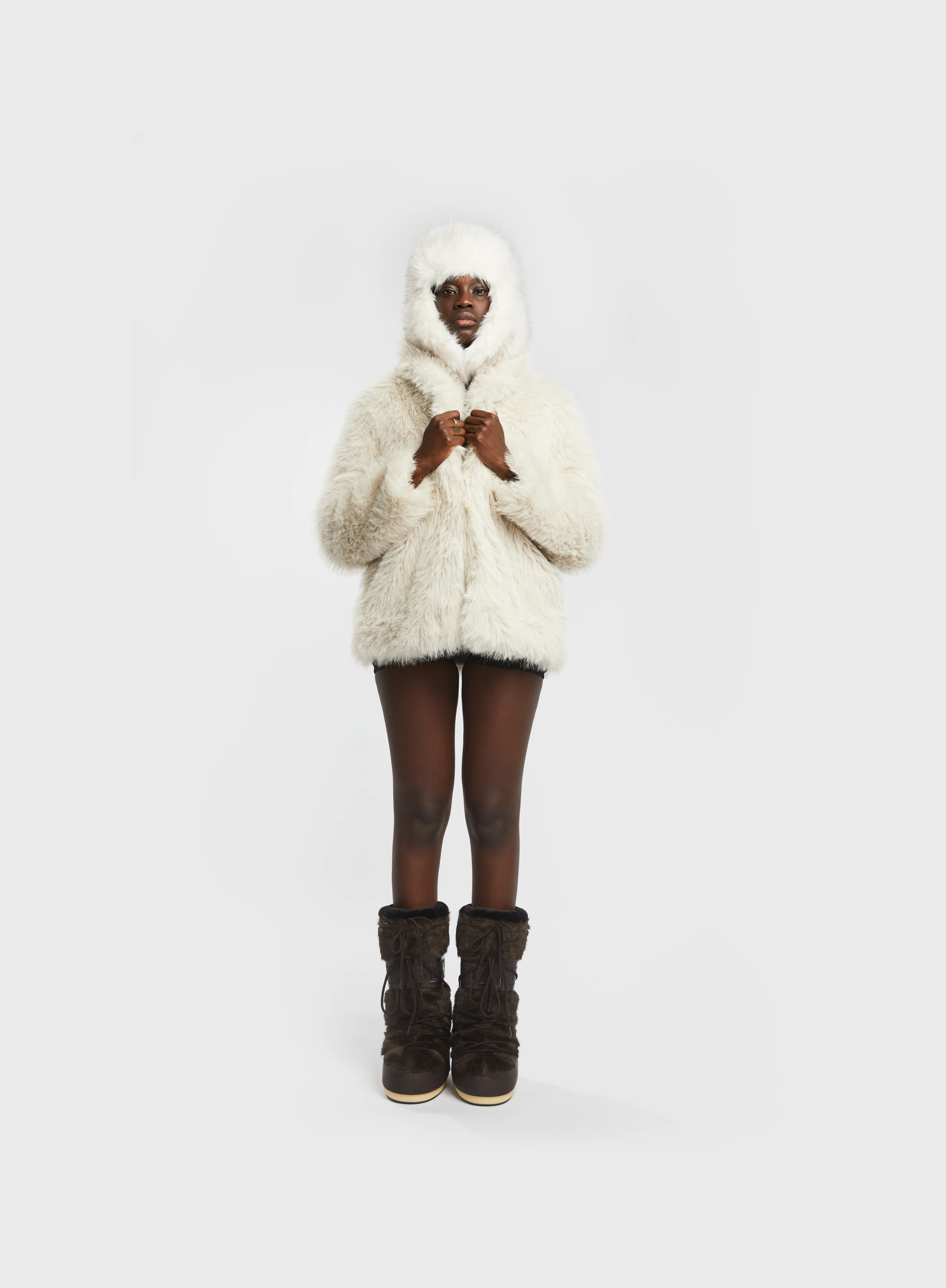 Faux Fur Coat