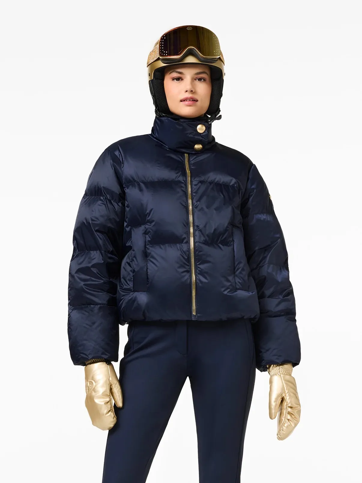 GOLDBERGH <br> FRENCH BLUE QUEENIE SKI JACKET Size 8 <br> RRP $1125