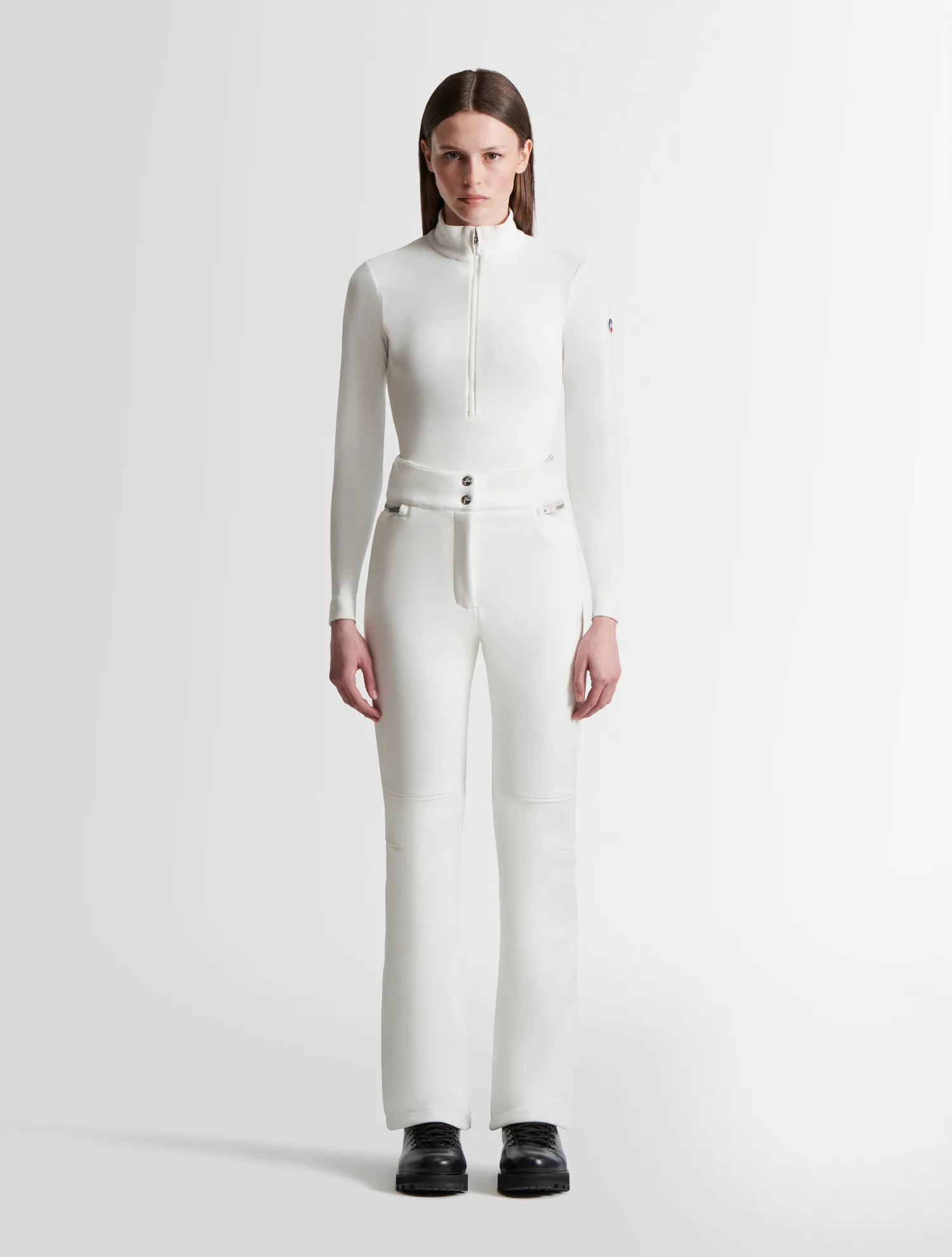 FUSALP <br> WHITE FUSEAU SKI PANTS 8 <br> RRP $1250