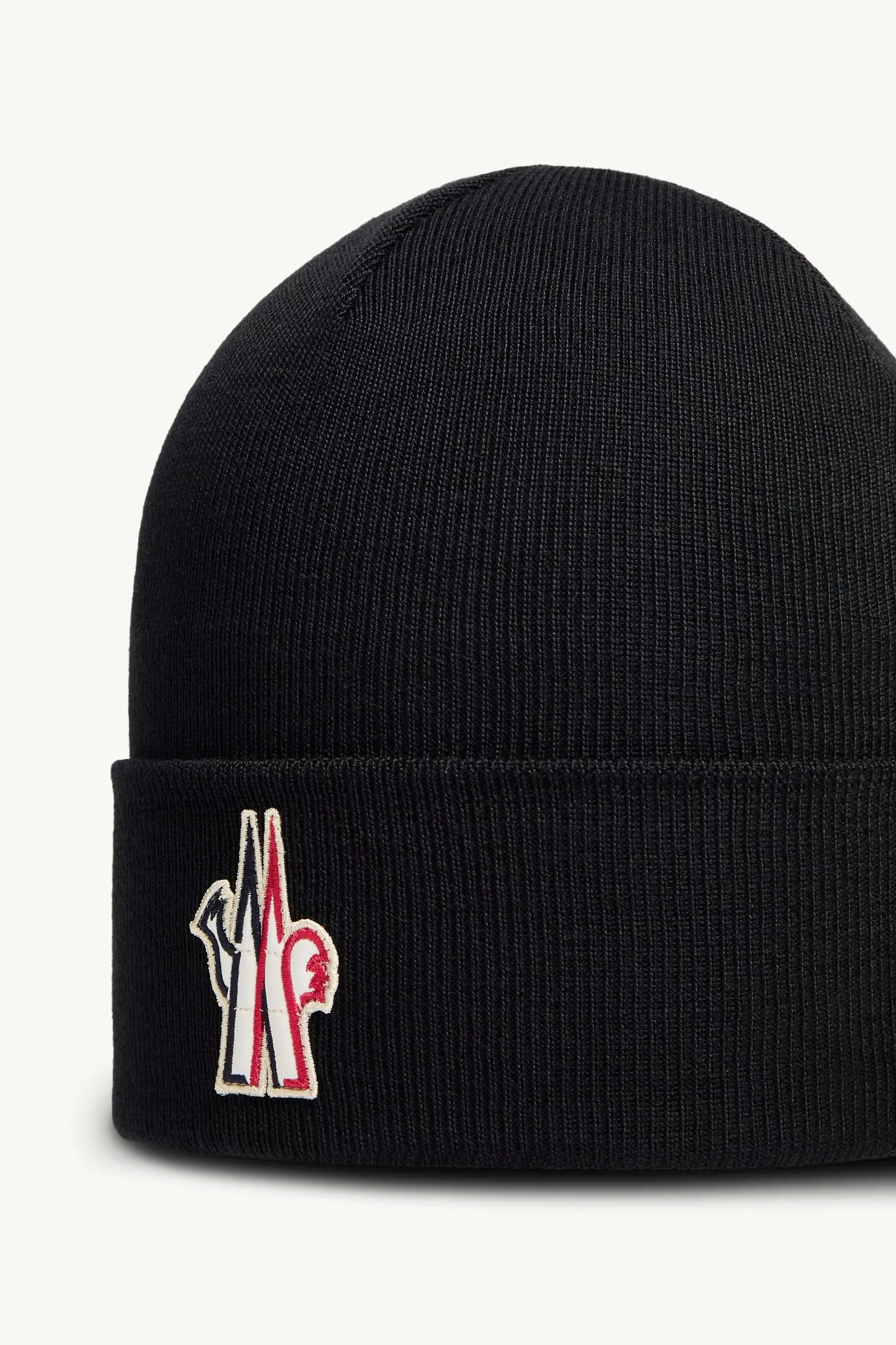 MONCLER Grenoble <br> Wool beanie black <br> RRP $995
