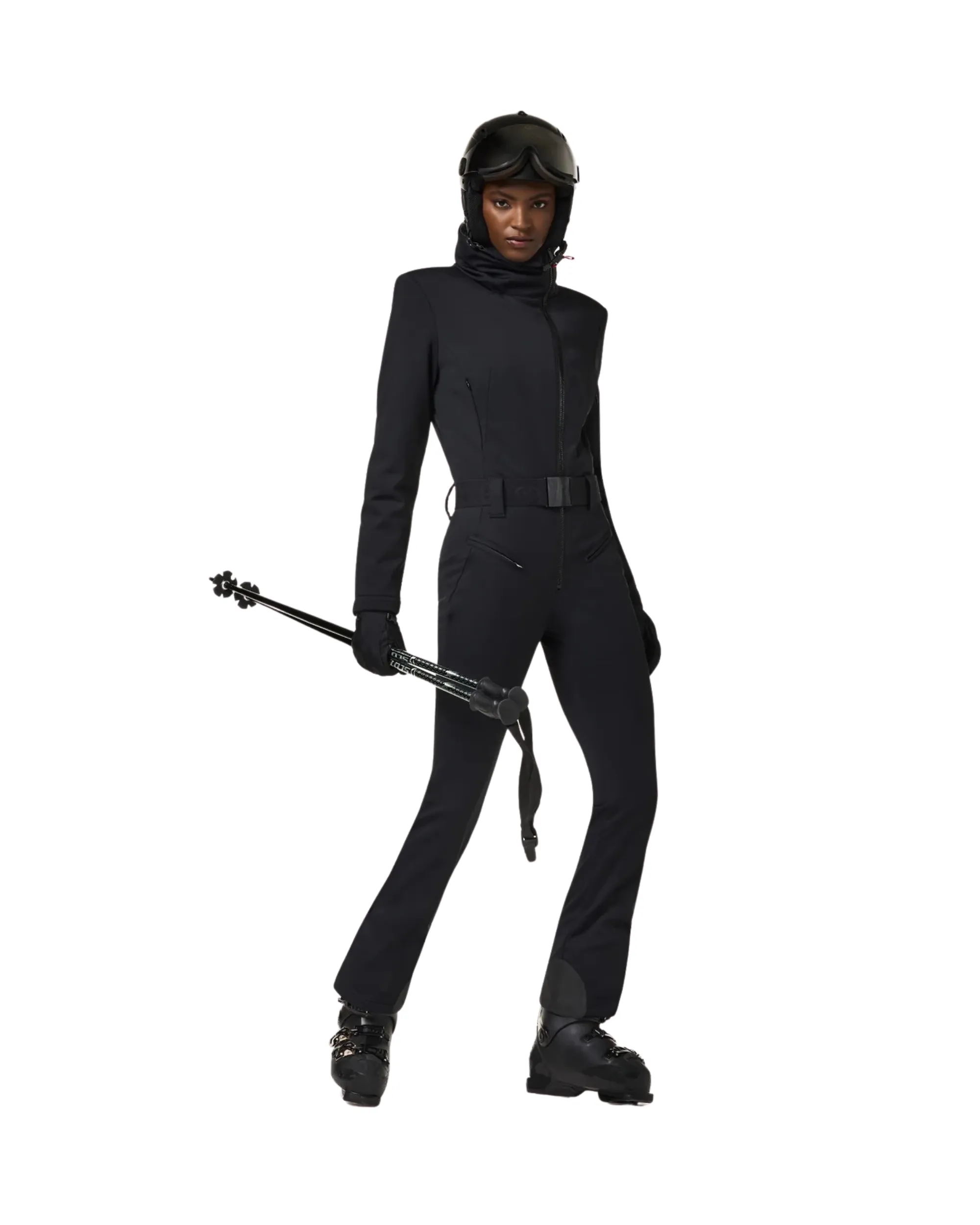 GOLDBERGH  <br> BLACK COLLET SKI SUIT 10 <br> RRP $2200