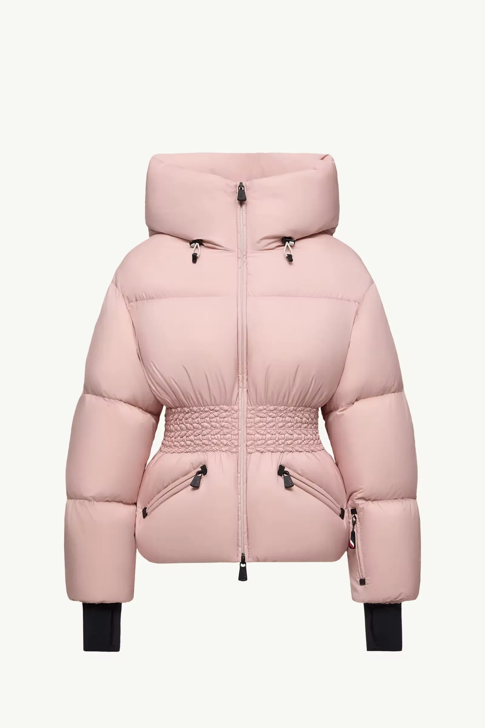 MONCLER Grenoble Wollemi Hooded Insulated Ski Jacket <br> Pink <br> Size 2