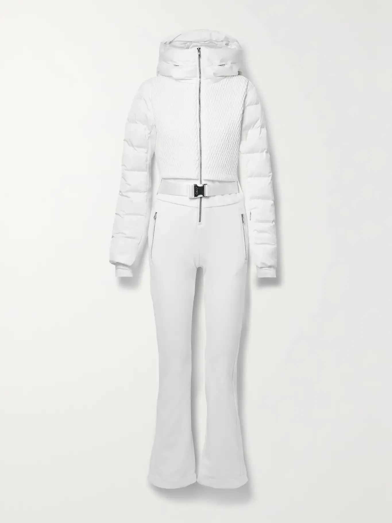 FUSALP <br> WHITE MARIE II SKI SUIT 8 <br> RRP $3200