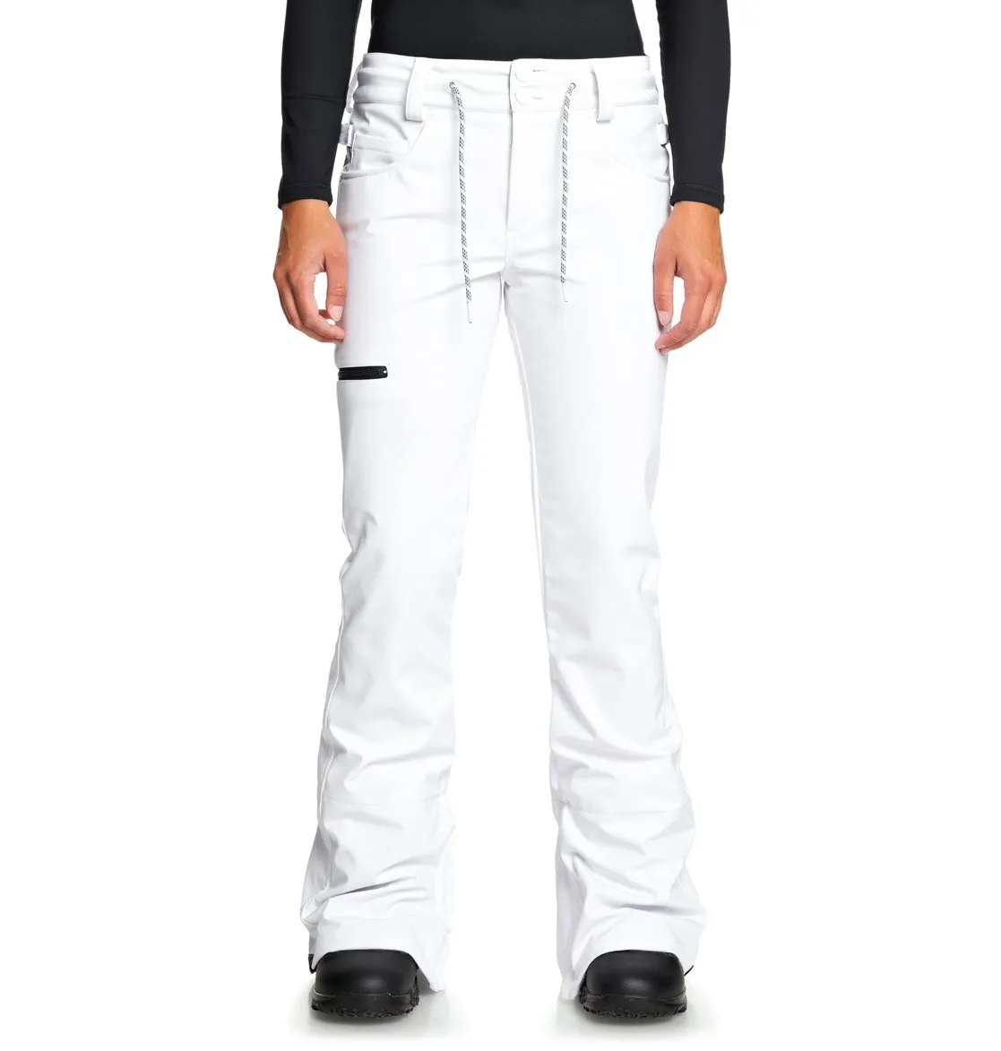 DC VIVA - SOFTSHELL SNOWBOARD PANTS WHITE - Size M