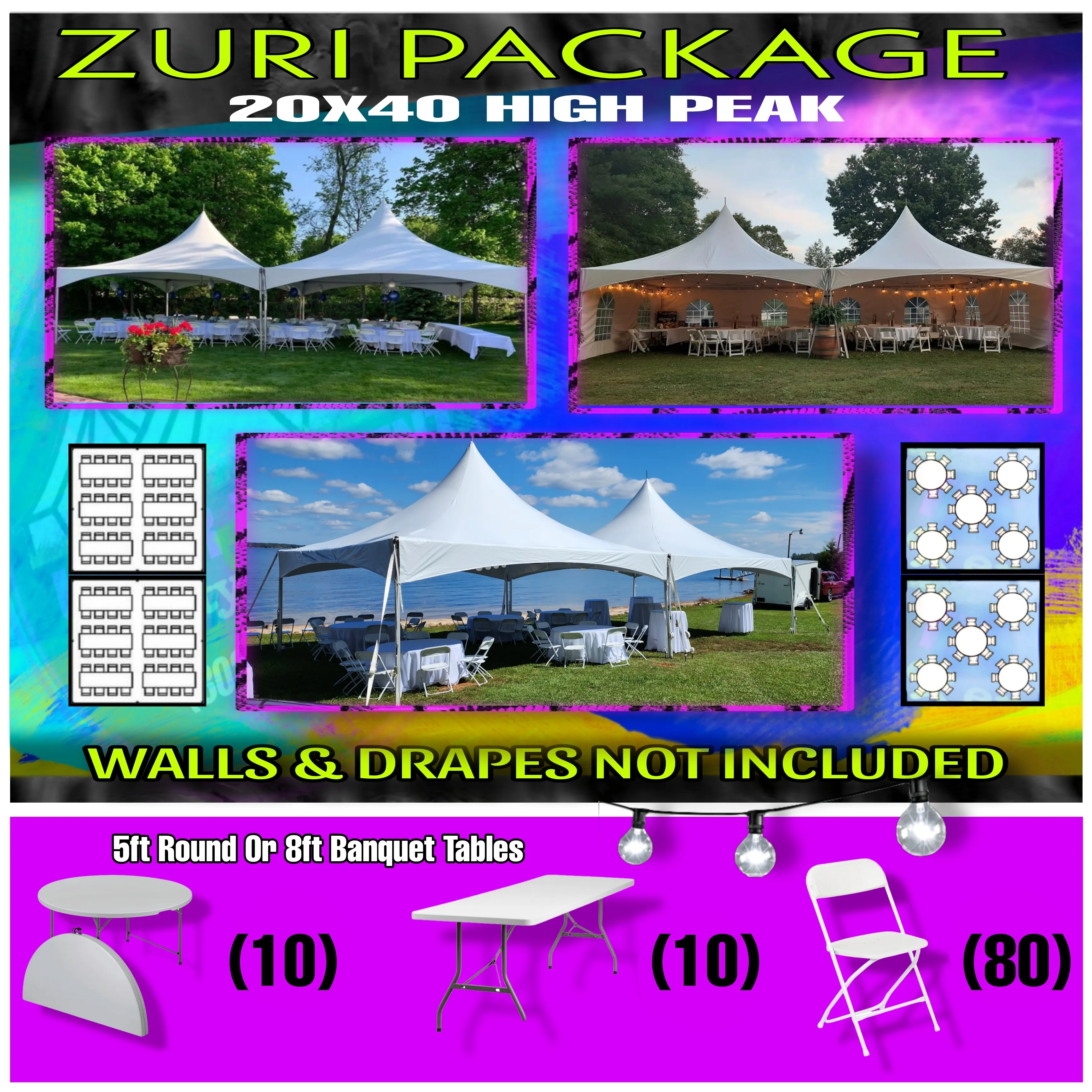 (20X40 HIGH PEAK PACKAGE)