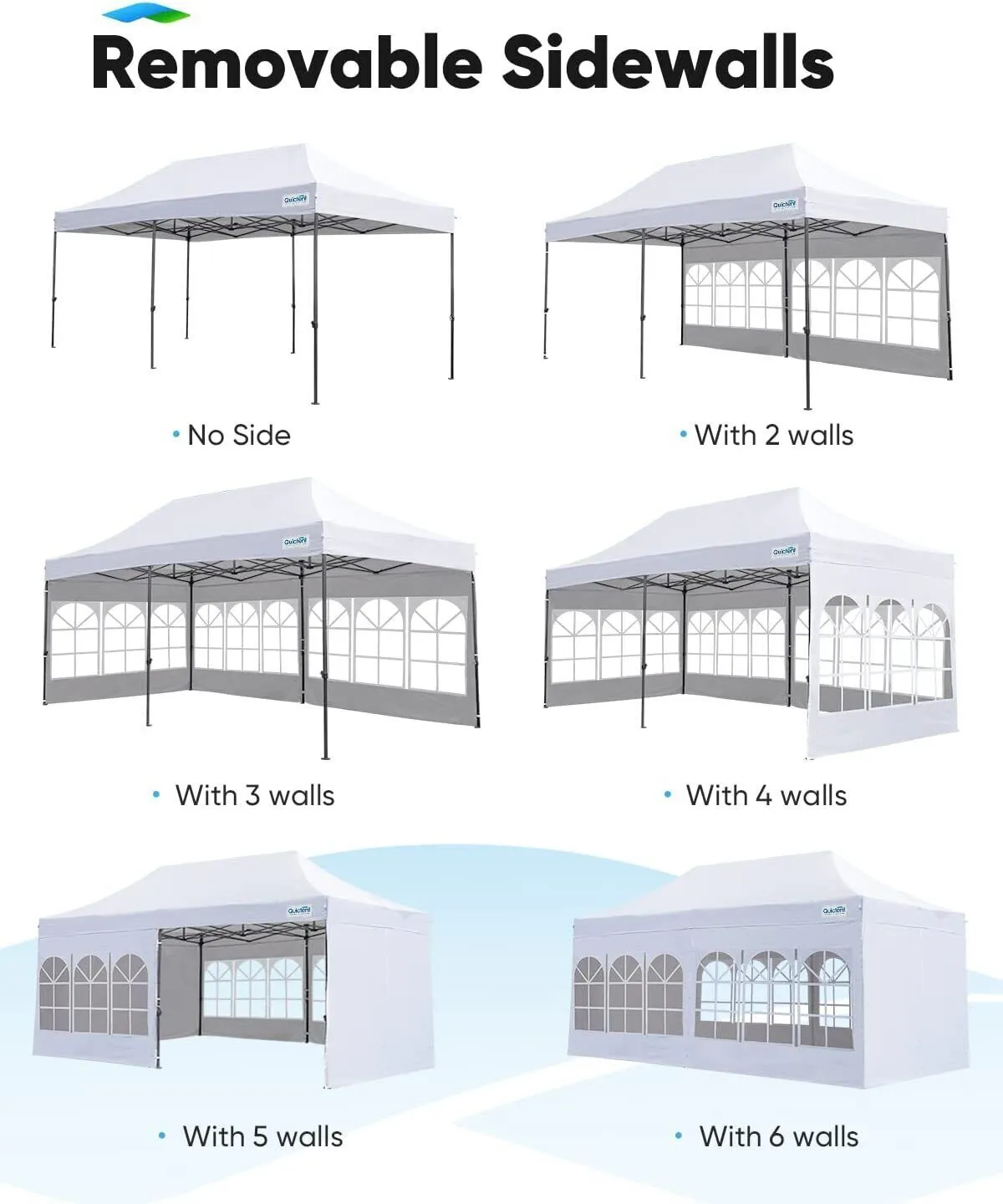 10X10 & 10X20 Popup Walls