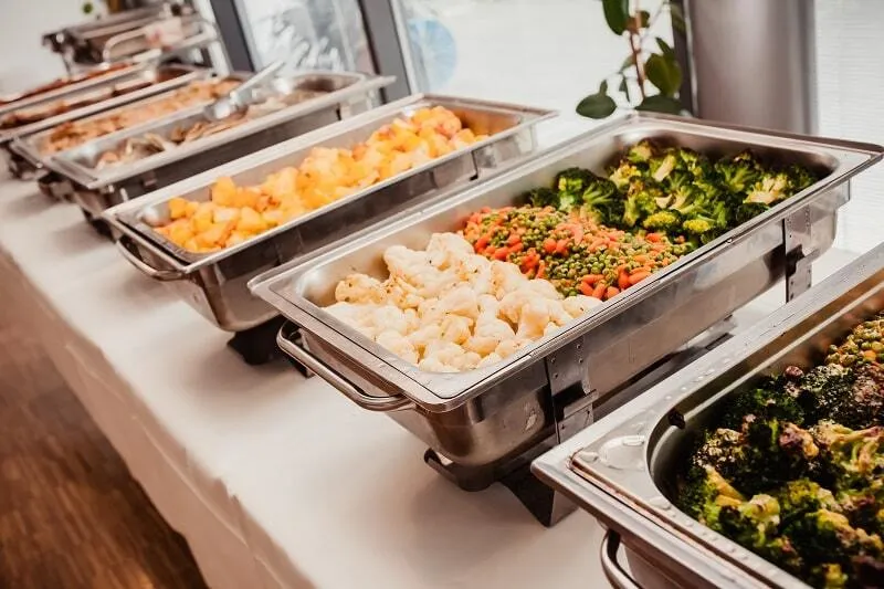 CHAFFEING PANS (COMPLETE WITH FUEL)