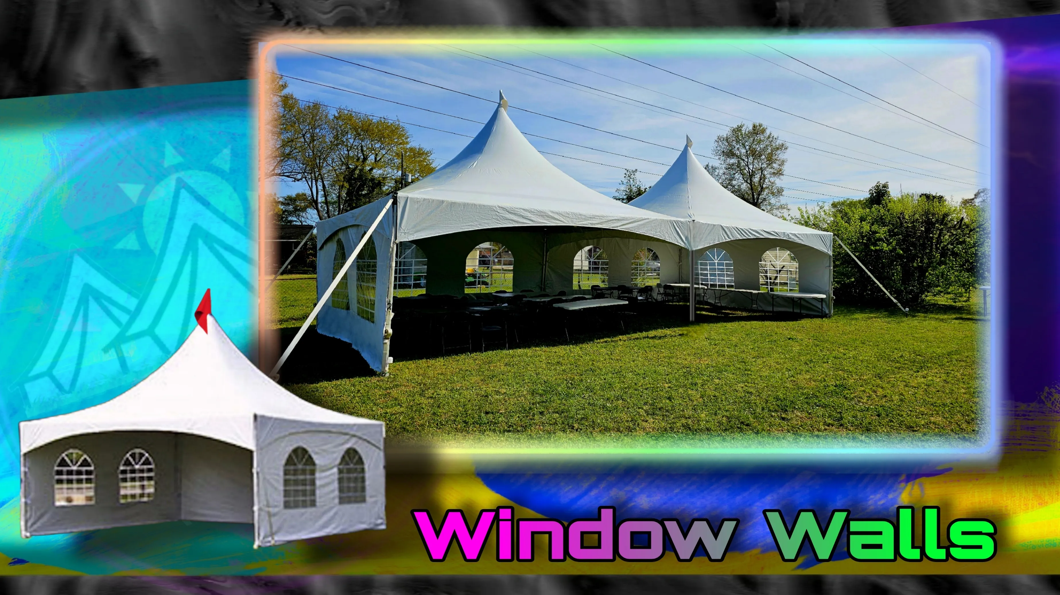 HIGH PEAK TENT WINDOW WALLS (WINDOWED)