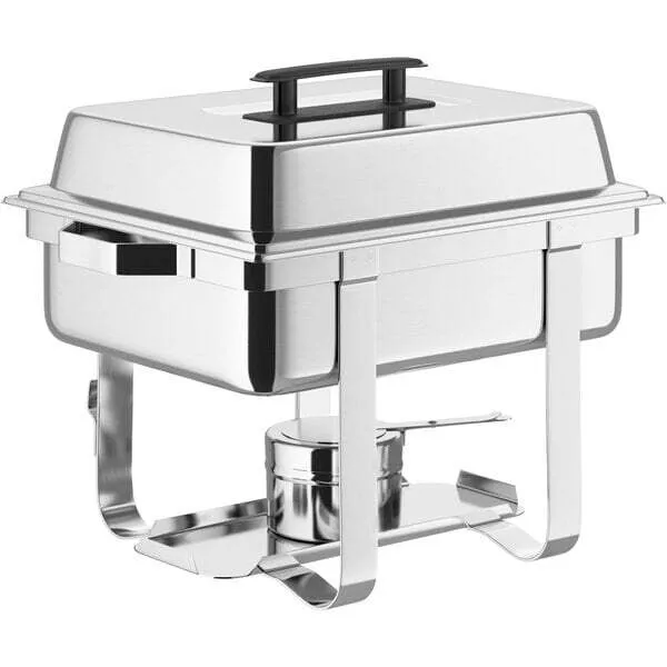 4 Quart Chafing Pan (Complete Set With Fuel)