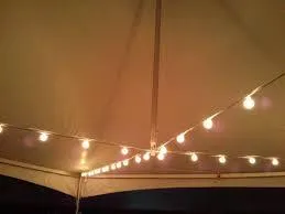 POPUP TENT LIGHTING
