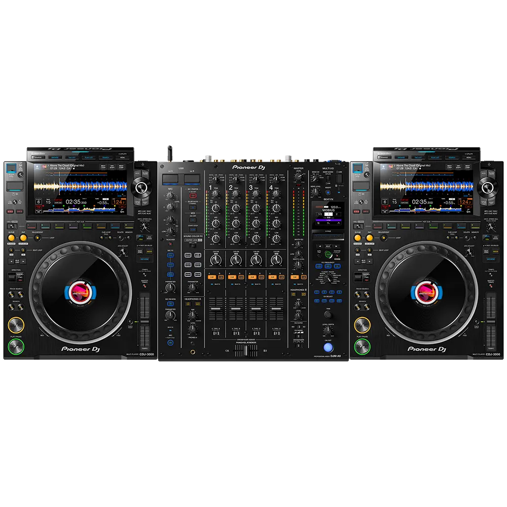 Pioneer DJM-A9 & CDJ-3000 Pair