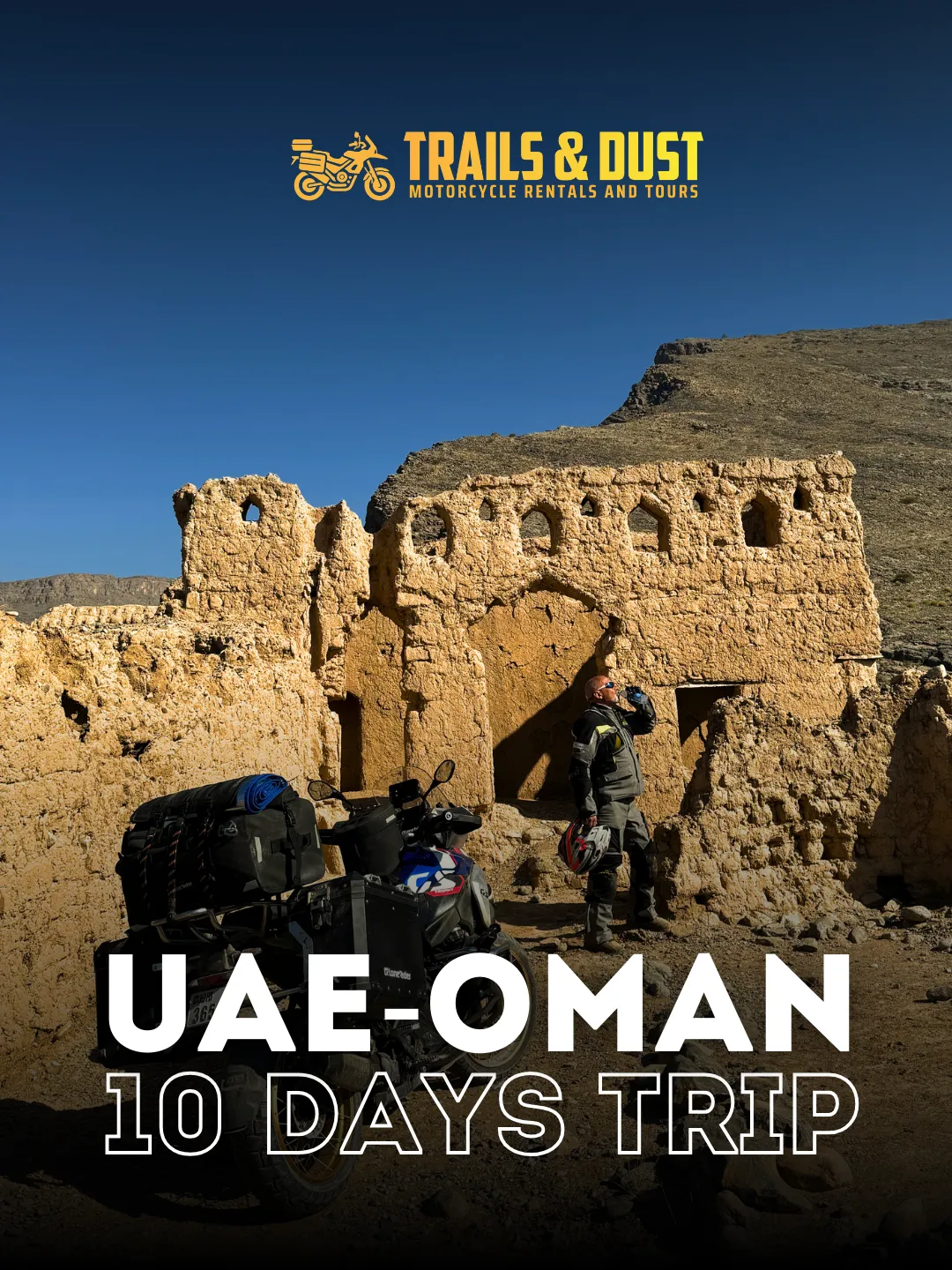 UAE- OMAN Motorcycle Tour (10 Days)
