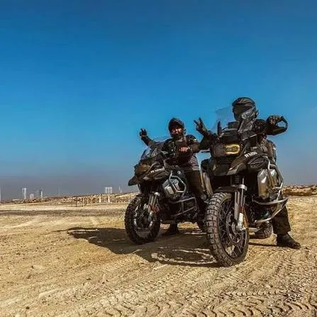 Long-term BMW motorcycle rental in Dubai - Trails & Dust