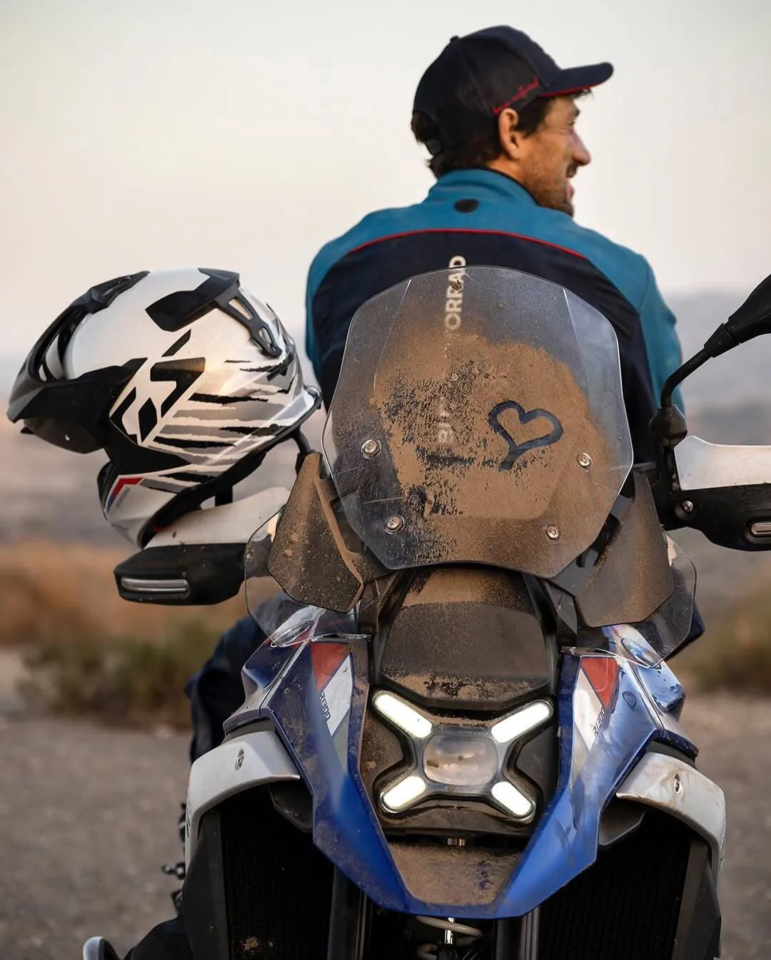 BMW GS motorcycle rental fleet in Dubai - Trails & Dust