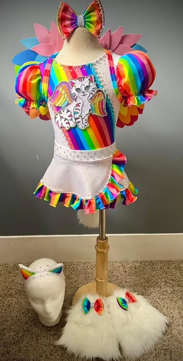 AM- Boo Bear Lisa frank angel kitty Glitz ooc/ swim 12/2 