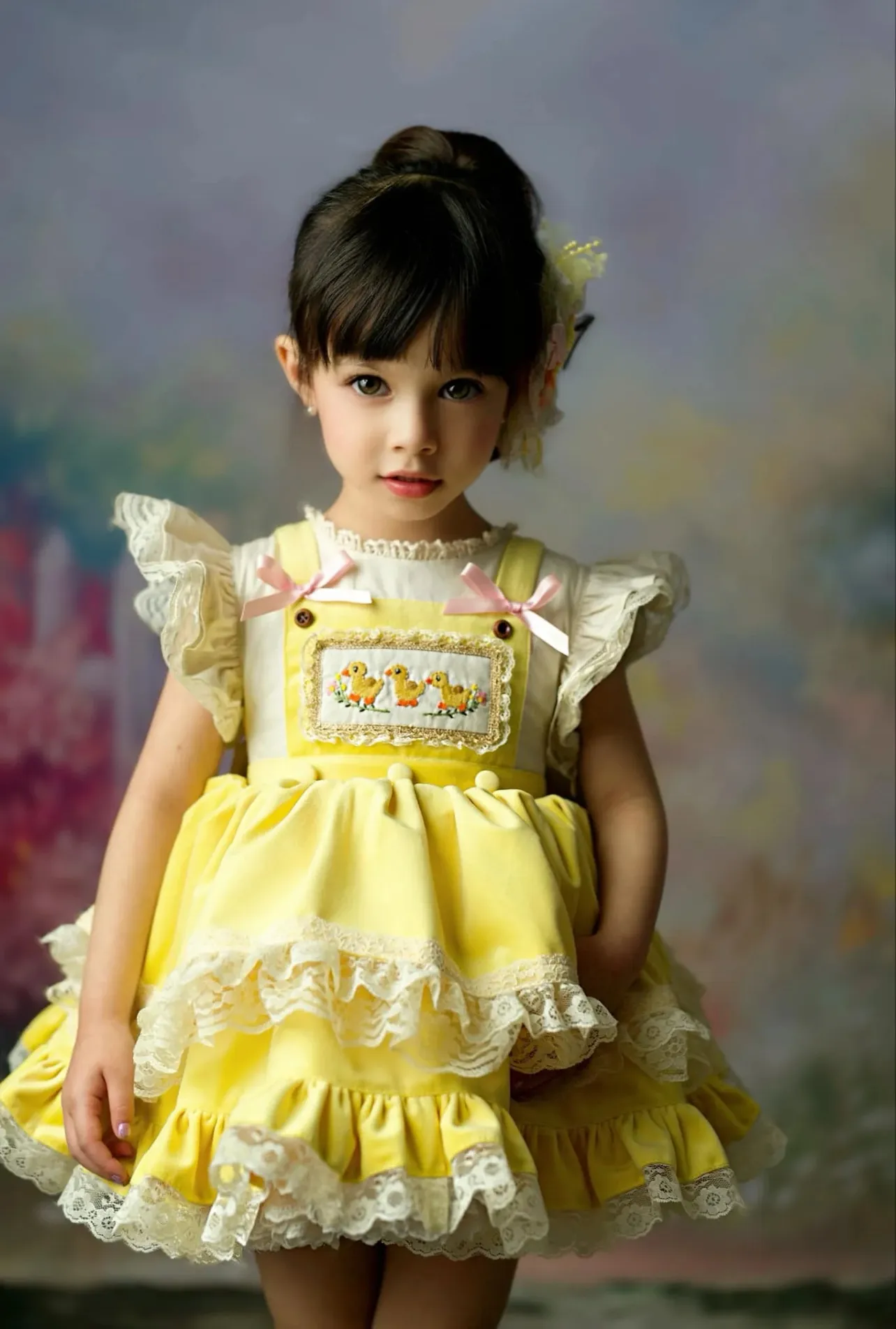 122. A Three little ducklings casual dress 3T