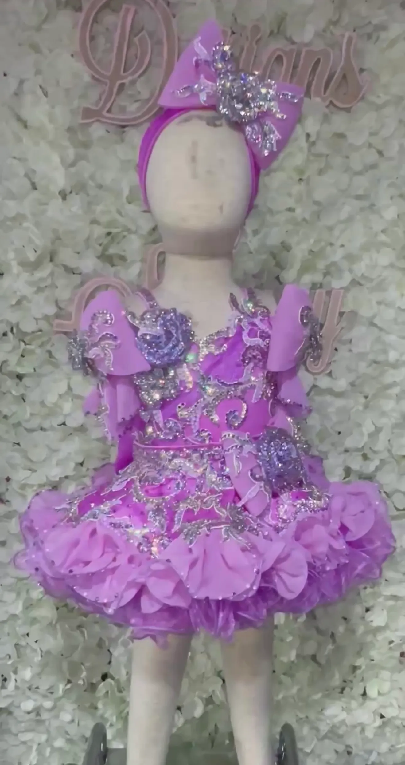 JB-Rapunzel 12/2 Glitz Dress