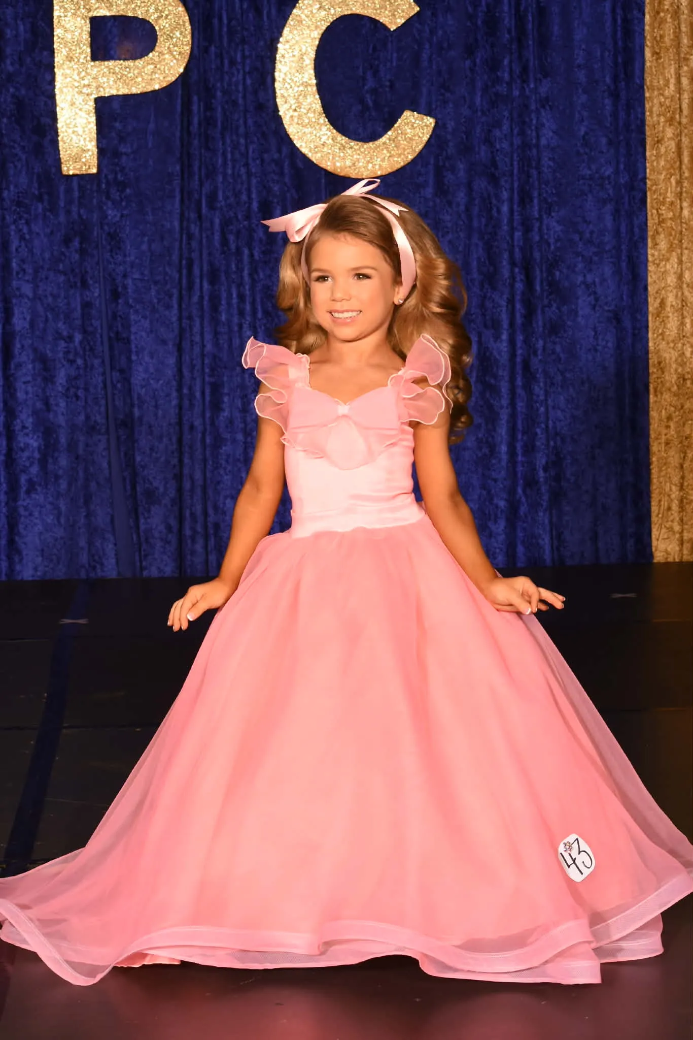 3/5 Coral Pink Bonnie Natural